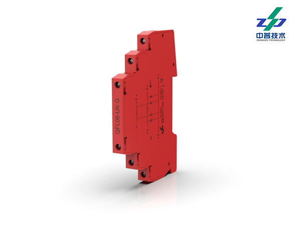 QFL06-UK G系列　　　　　　　　　　7mm平衡接口20kA 24V　　　　　　　　　中普信號(hào)防雷器